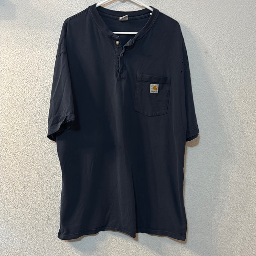 Carhartt Black Casual Button Down Shirt